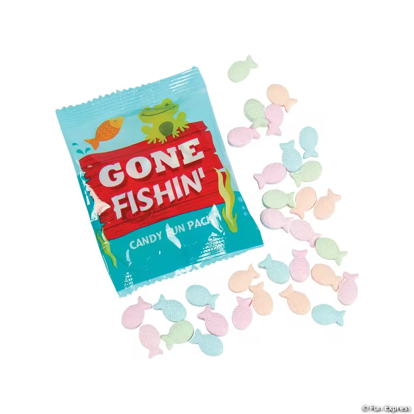 Candy-Little Fisherman Fish Candy Packs