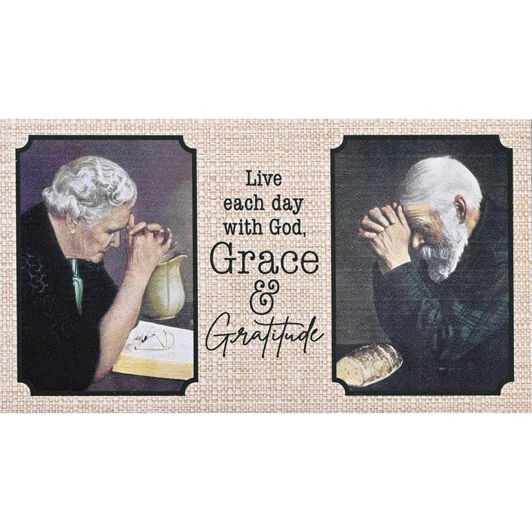Magnet-Live Each Day With Grace-Praying Man/Women