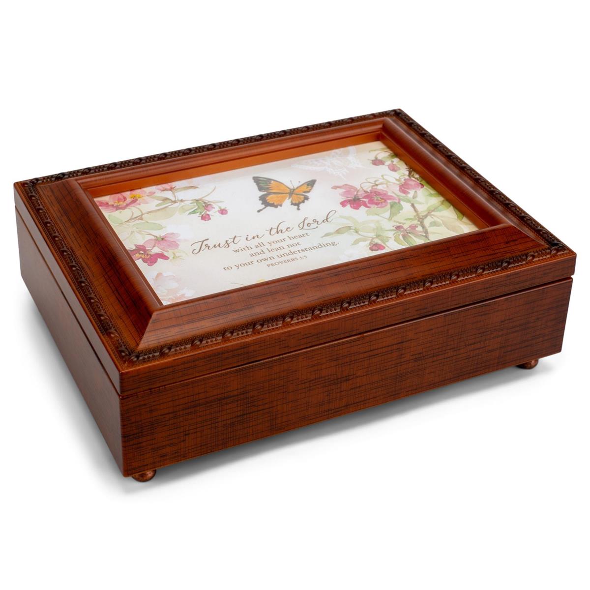 Music Box-Butterfly-Trust in the Lord