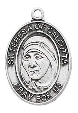 Necklace/SS/St Teresa/20" chain