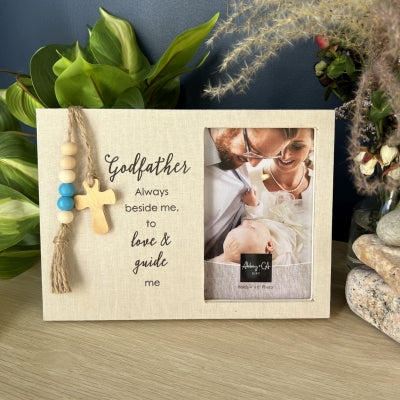 Frame-Godfather-Fabric-Beads-Cross
