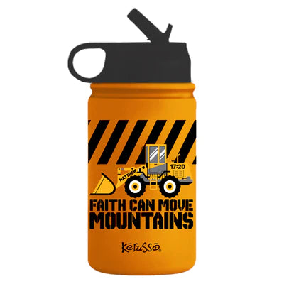 Sport Bottle-12oz-Orange-Mat 17:20-Front Loader