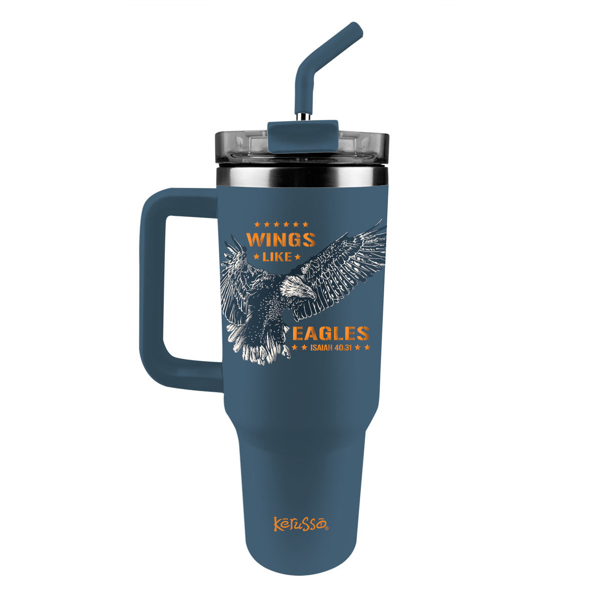Tumbler-Wings Like Eagles-40oz