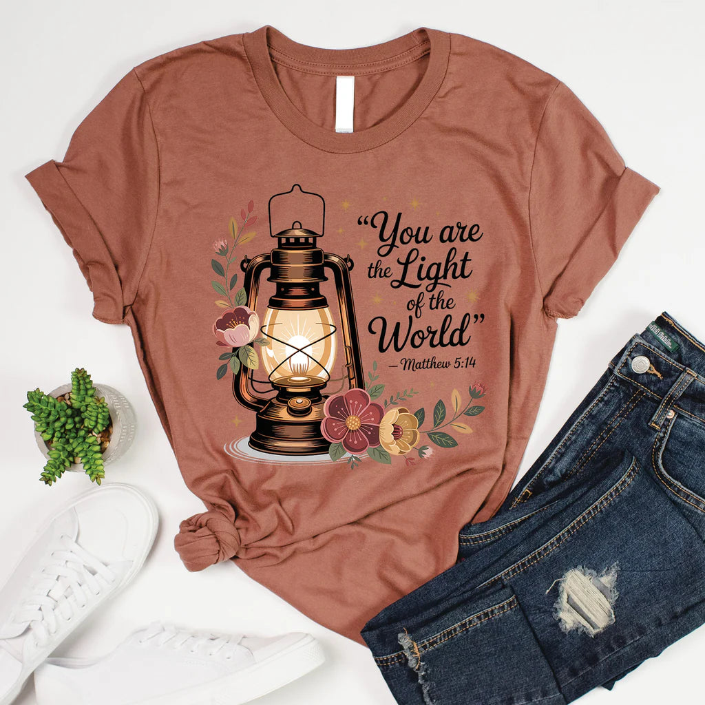 T-Shirt-Light of the World-Love in Faith