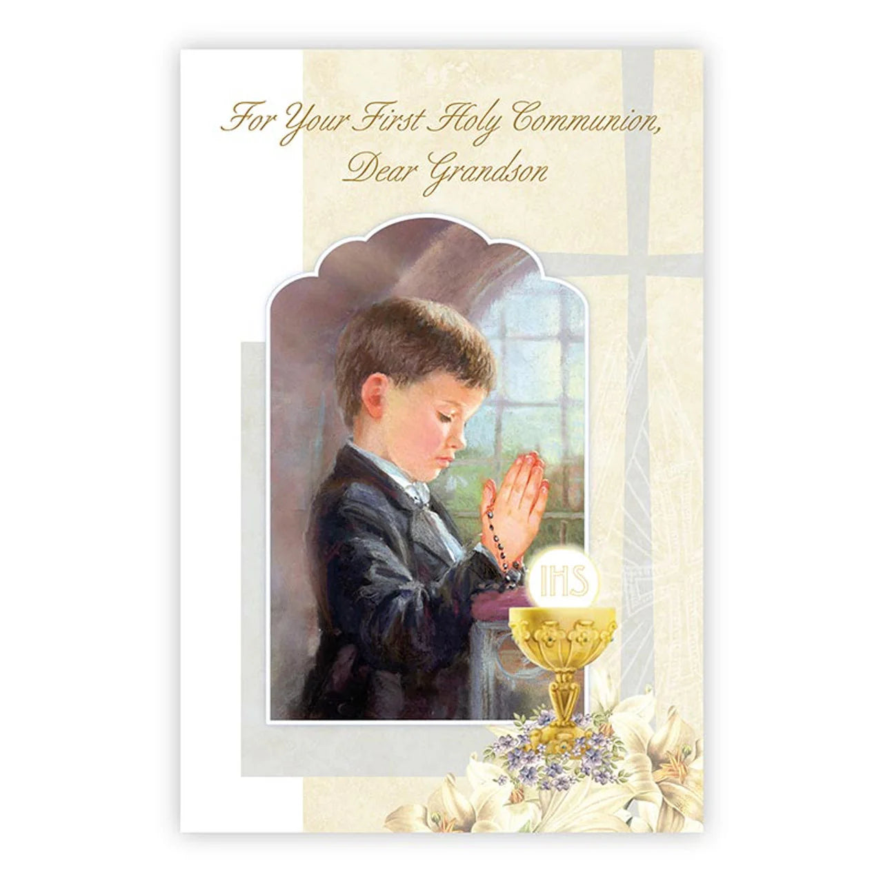 Card-First Communion-Grandson-N0237-Mainzer