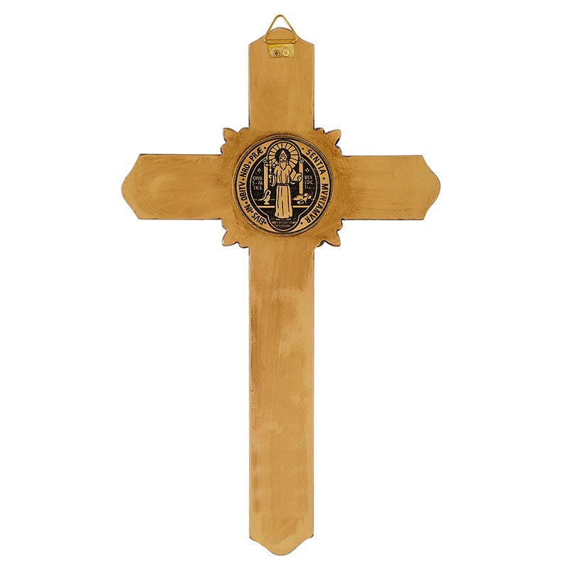 Crucifix-St Benedict-12.5"