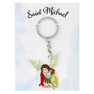 Key Chain-St Michael-Illustration