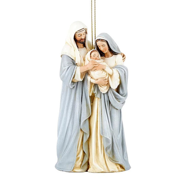 Ornament-Holy Family-Silver