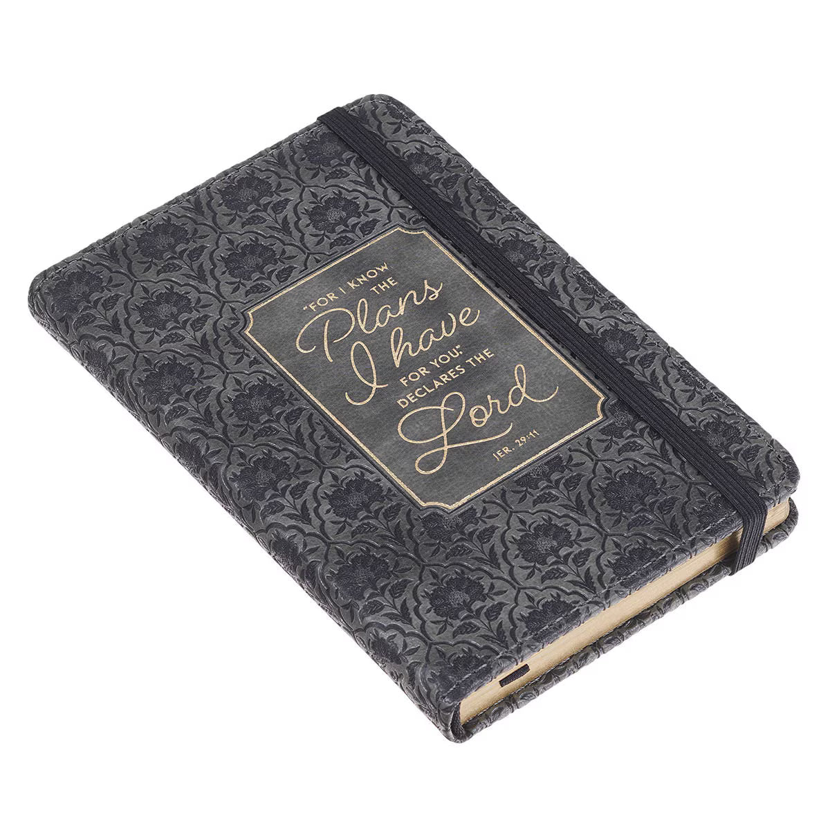 Notebook-Gray-Jer 29:11-Elastic Closure