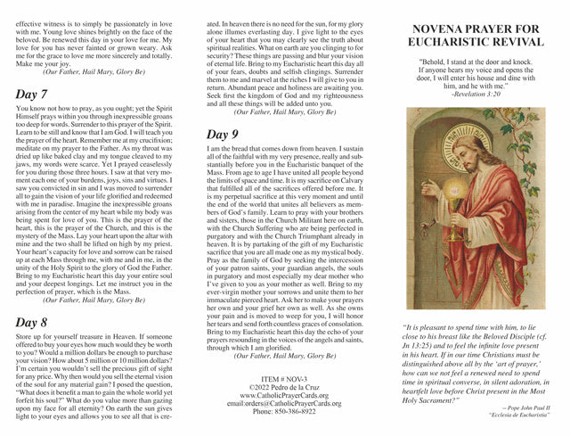 Brochure/Euch Rev Novena/NOV-3