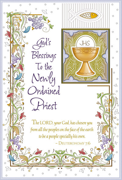 Card-Deu 7:6-Ordination-84346