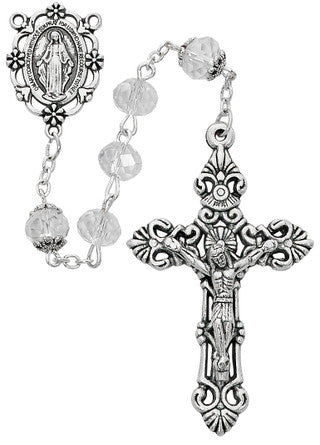 Rosary-Crystal-Sun Cut-8mm