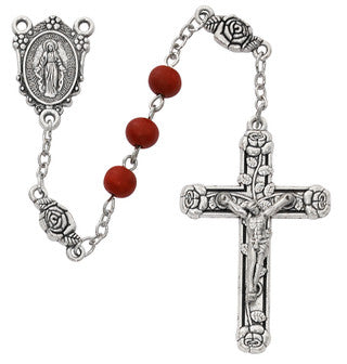 Rosary-Rose Scented- 6MM