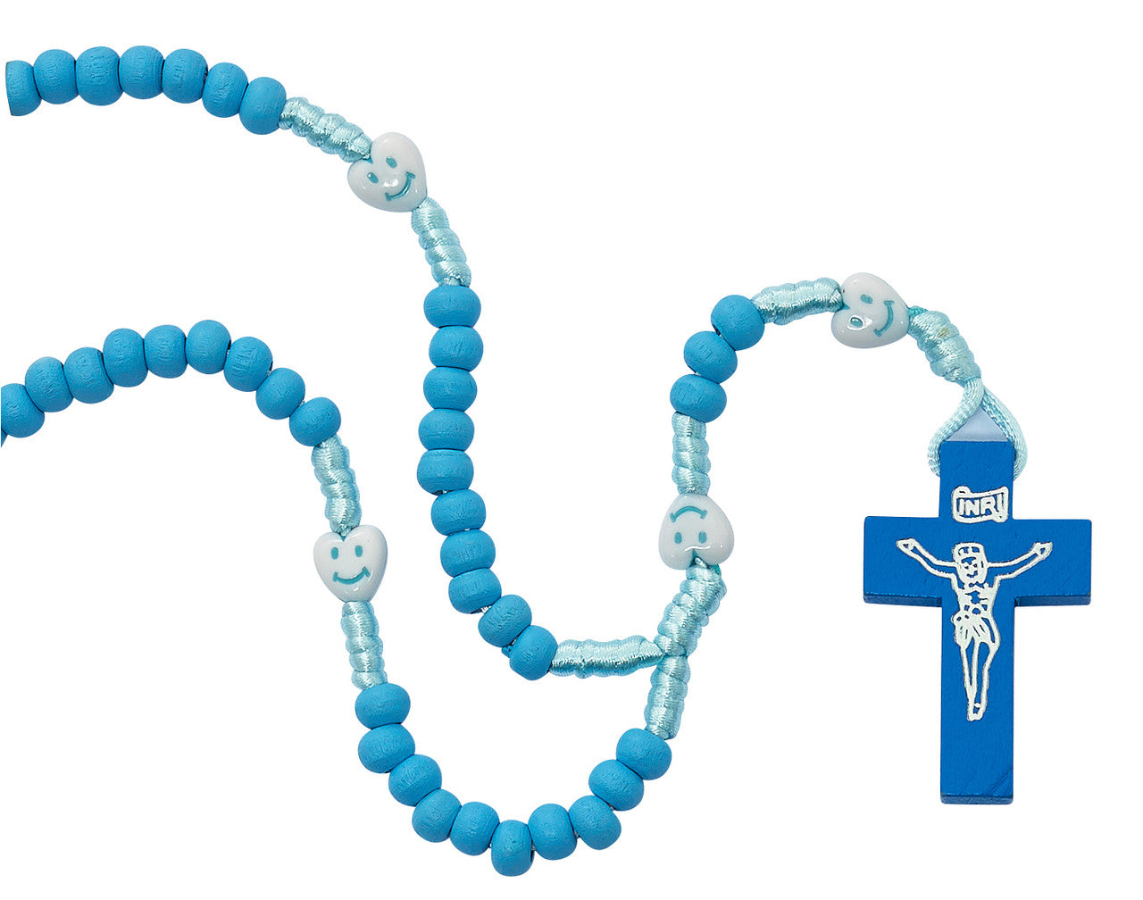 Rosary-Wood-Blue-Kids-10"