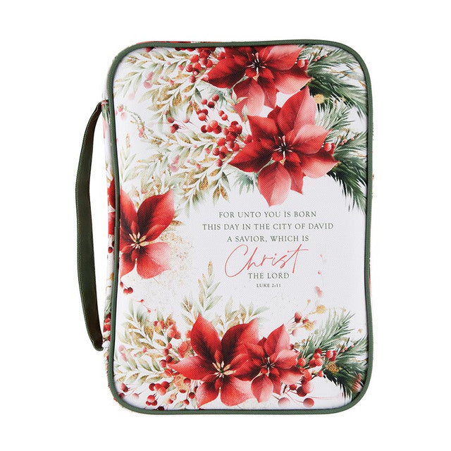 Bible Case-Christmas-Born This Day-Poly Canvas