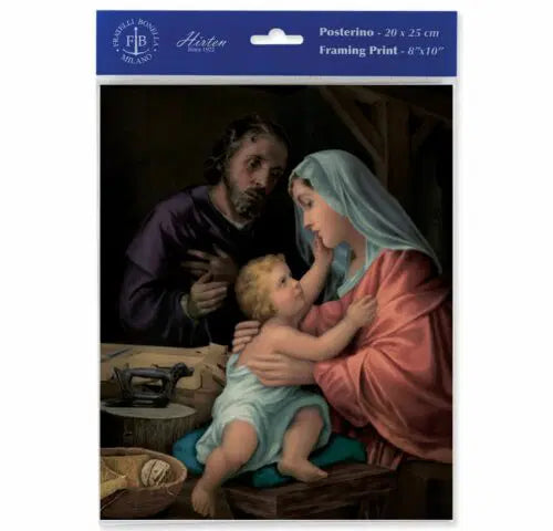 Print/Holy Family w/Dk Background