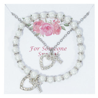 Bracelet&Necklace/Pearl&Crystal