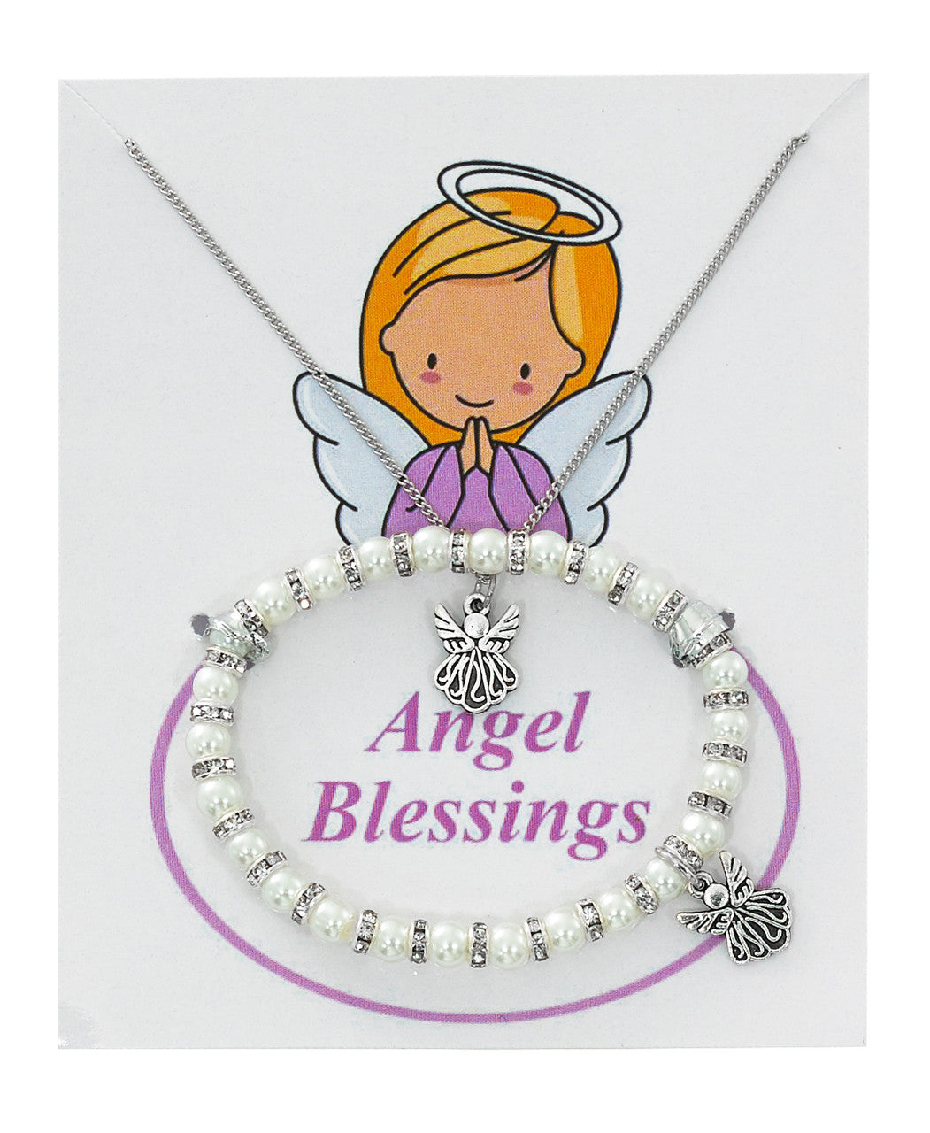 Bracelet/Necklace-Pearl-Angel