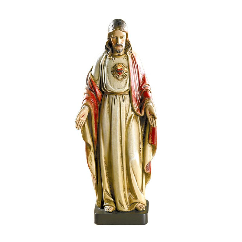 Statue-Sacred Heart-8in