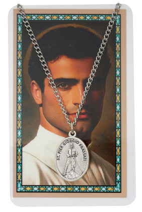 Necklace-St .Pier Gliorgio Frassati Medal
