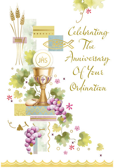 Card-Greetings of Faith-Ordination Anny-84434