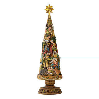 Figurine-Nativity Christmas Tree
