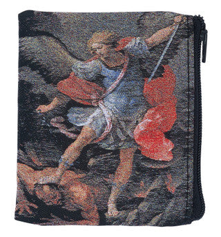 Rosary Case-St Michael-Woven