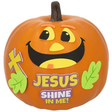 Craft Kit-No Carve Pumpkin-Jesus Shine In Me