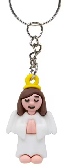 Keychain-Mini Angel-Praying