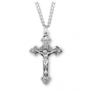 Necklace/SSCrucifix/Flared Tips