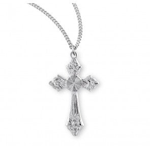 Necklace-SS-18"-Cross-S377818