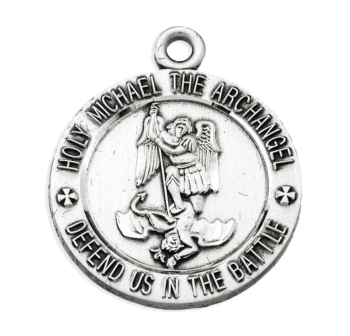Necklace/SS/St. Michael/Army