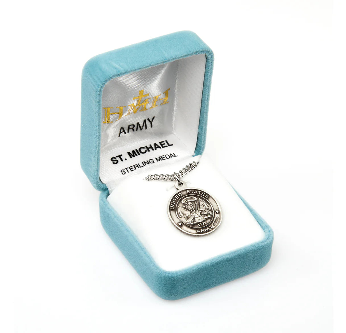 Necklace/SS/St. Michael/Army