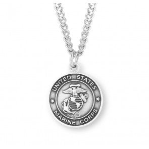 Necklace/SS/St./Marines/S911024