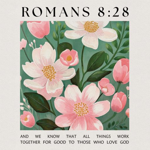 Coaster-Rom 8:28-Floral-Square