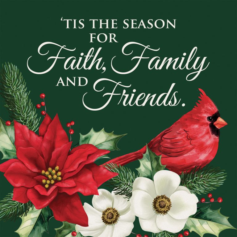 Coaster-Square-Christmas-Tis The Season-4"