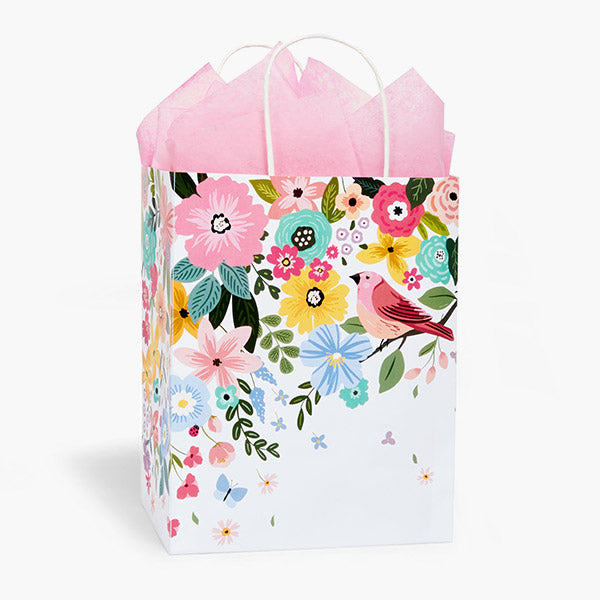 Gift Bag-Songbird Blooms-Paper