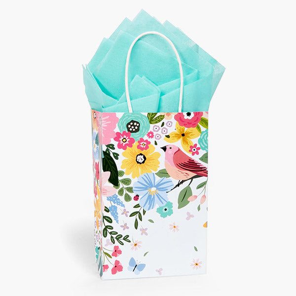 Gift Bag-Songbird Blooms-Paper
