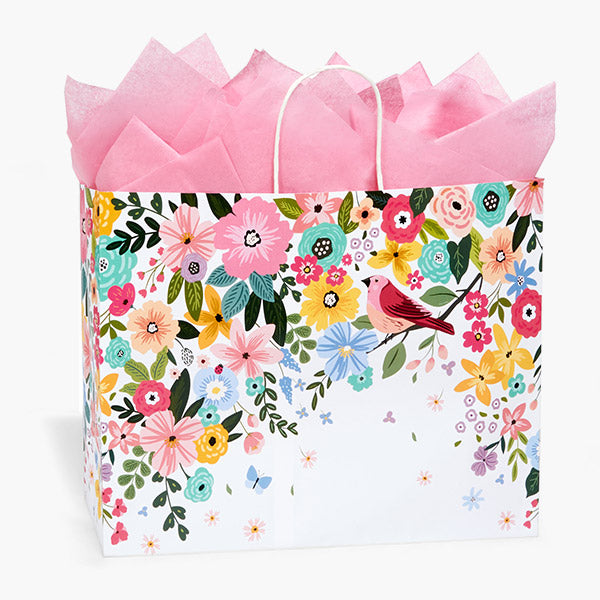 Gift Bag-Songbird Blooms-Paper