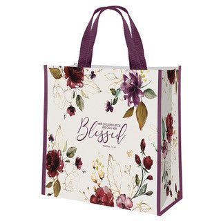 Tote Bag-Her Children Shall Arise And Call Her Blessed-14"by16"
