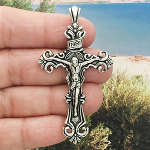 Pendant/Cross/Silver
