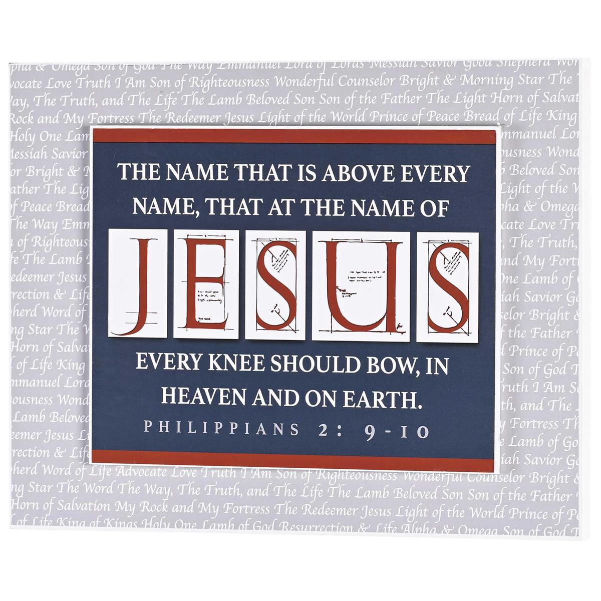 Plaque-Names Of Jesus
