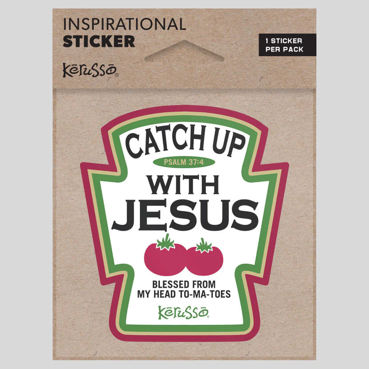 Stickers-Psa 37:4-Catch Up With Jesus