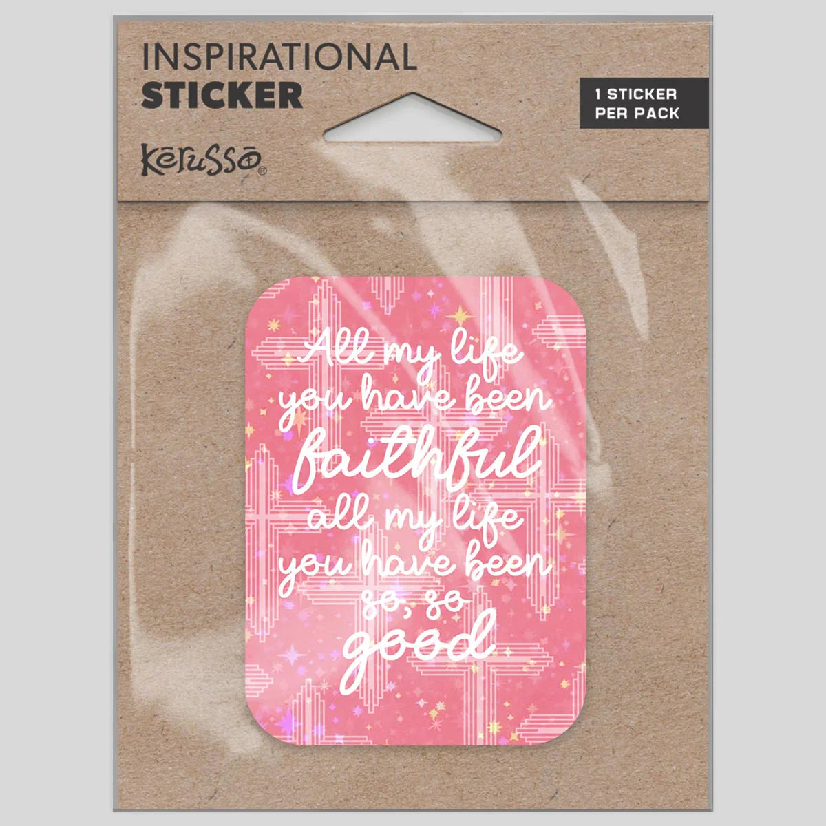 Sticker-2.75"-Pink-All My Live-So So Good