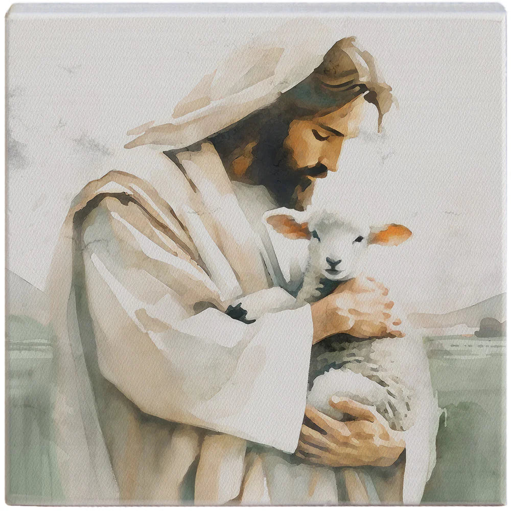 Plock-5.25"-Jesus Holding a Lamb