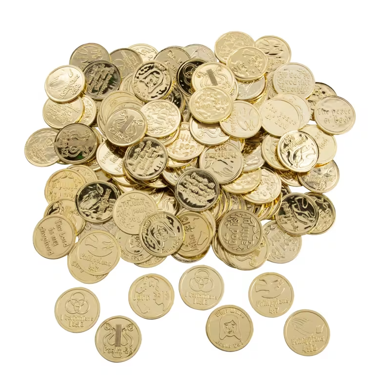 Coin/BIble Verse/Gold