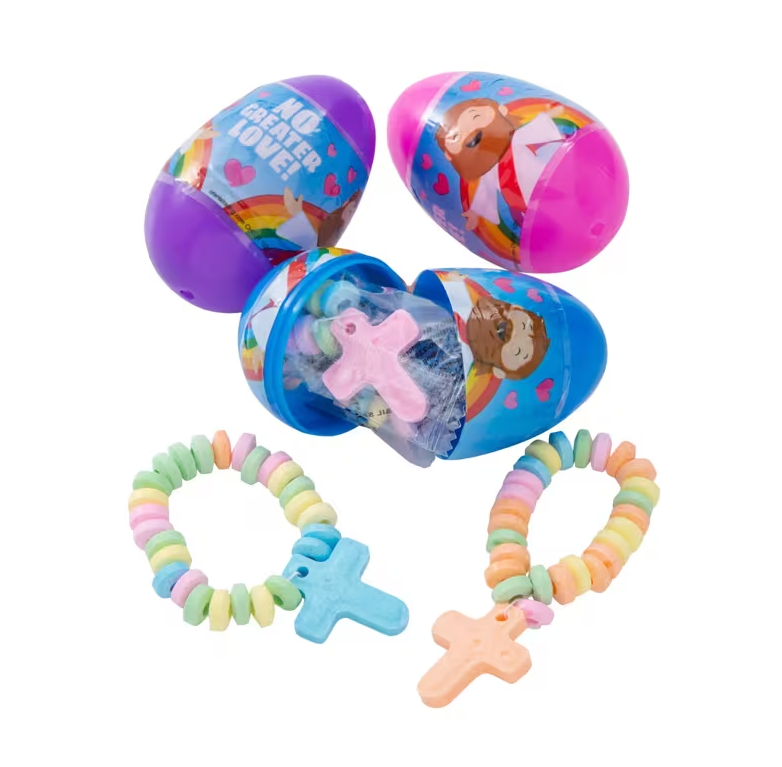 Egg/Plastic/CandyCrossBracelet