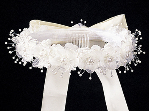 FC/Headpiece/Flower/Pearl/White