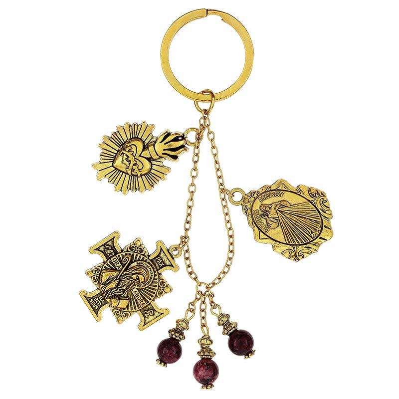Keychain-Adoration-Divine Mercy