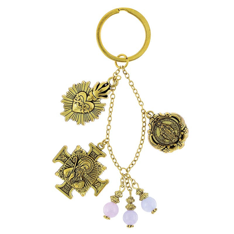 Keychain-Adoration-Miraculous Medal
